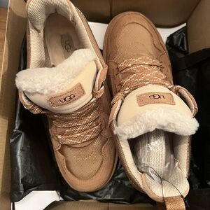 UGG Lowmel Sneakers In Chestnut with Cream Lining
